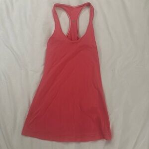 Pink Lululemon Racerback Tank